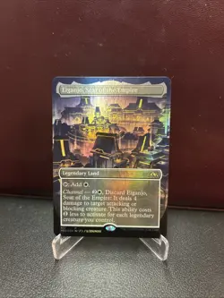Eiganjo, Seat of the Empire (Borderless) Kamigawa: Neon Dynasty Foil - Image 1