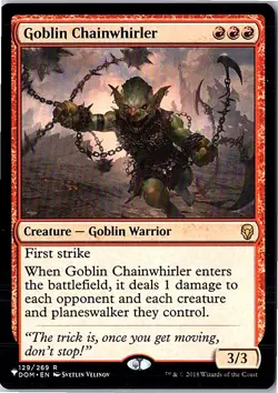 Goblin Chainwhirler R The List Reprints 129/269 Near Mint - Image 1