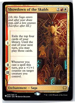 Showdown of the Skalds R The List Reprints 229/285 Near Mint - Image 1
