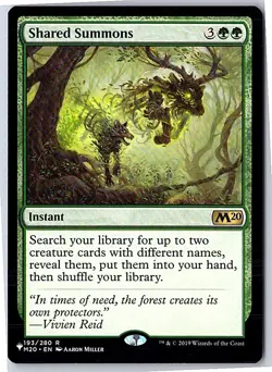 Shared Summons R The List Reprints 193/280 Near Mint - Image 1