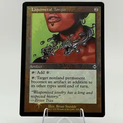 MTG Modern Horizons 2 - Liquimetal Torque (Retro) [FOIL] - MH2 - NM - Image 1