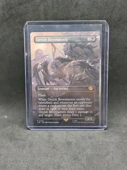 Magic MTG Lord Of The Rings Orcish Bowmasters #433 Borderless - Image 1
