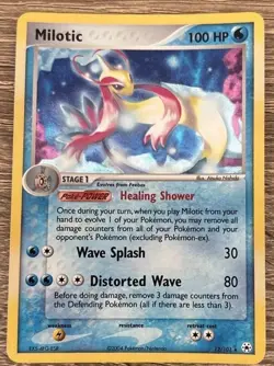 Milotic 2004 EX Hidden Legends 12/101 Holo Pokemon Card - Image 1