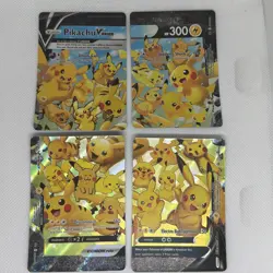 Pokemon Pikachu V-Union Complete Set Near Mint SWSH139 SWSH140 SWSH141 SWSH142 - Image 1