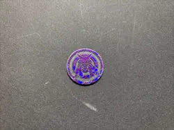1999 Japanese Pokemon Yamabuki City Gym Deck Coin Alakazam - Image 1