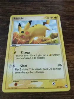 Pokemon EX Power Keepers Pikachu 57/108 - Image 1