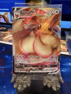 Pokemon TCG Eevee VMAX SWSH087 Black Star Promo NM SEALED - Image 1