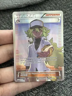 2017 POKEMON PREM TRAINER XY COLL PROMO #105A FULL ART/N - Image 1