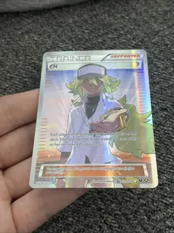 2017 POKEMON PREM TRAINER XY COLL PROMO #105A FULL ART/N - Image 3