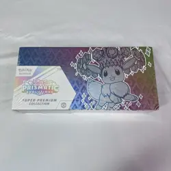 POKEMON SCARLET VIOLET PRISMATIC EVOLUTIONS SUPER PREMIUM COLLECTION SEALED BOX - Image 1