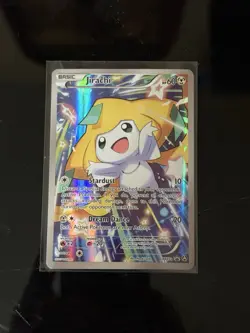 Pokemon TCG Jirachi XY67a Black Star Promo XY Full Art LP - Image 1