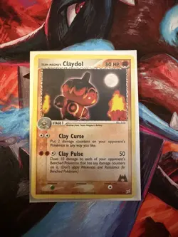 Pokemon TCG -Team Magma's Claydol 33/95 Team Magma vs Team Aqua Reverse Holo -MP - Image 3