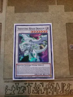 YUGIOH SHOOTING RISER DRAGON DANE-ENSE3 SUPER LIMITED ED NM - Image 1