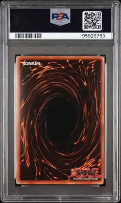 2003 YU-GI-OH! DCR-DARK CRISIS | 1ST EDITIONDARK FLARE KNIGHT 017 PSA 10 - Image 3