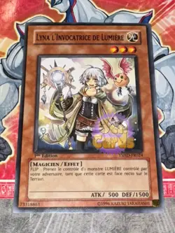 Carte YU GI OH LYNA L'INVOCATRICE DE LUMIERE TSHD-FR024 - Image 1