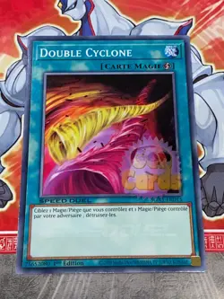 Carte YU GI OH DOUBLE CYCLONE SGX1-FRD15 x 3 - Image 1