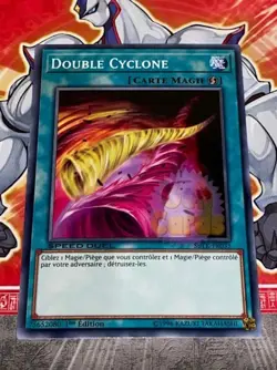 Carte YU GI OH DOUBLE CYCLONE SBTK-FR035 x 3 - Image 1
