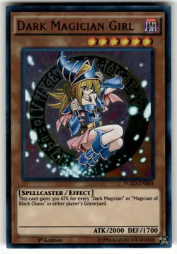 Dark Magician Girl (B) Ultra Rare YGLD-ENB03 NM - Image 1