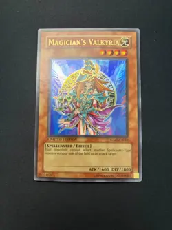 Yugioh Magician’s Valkyria JUMP-EN009 Ultra Rare Limited Edition NM - Image 1