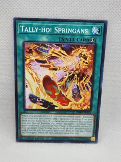 Yugioh! Tally-ho! Springans PHHY-EN054 Quick Play Spell 1st Edition Common NM - Image 1