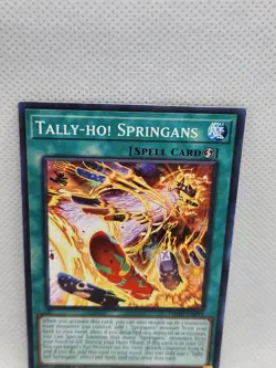 Yugioh! Tally-ho! Springans PHHY-EN054 Quick Play Spell 1st Edition Common NM - Image 2