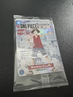 SEALED US VOYAGE One Piece Card Game Monkey D Luffy College Basketball - Image 1