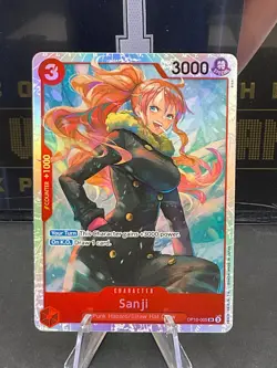 Sanji SR OP10-005 Royal Blood English Foil One Piece TCG - Image 1
