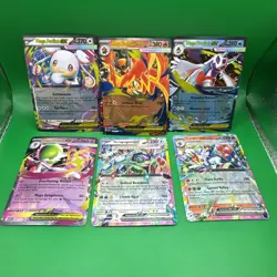 Pokemon Ascended Heroes Double Rare EX Card Lot (6 Cards Total) - Image 1
