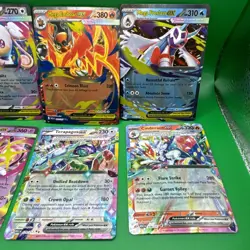 Pokemon Ascended Heroes Double Rare EX Card Lot (6 Cards Total) - Image 3