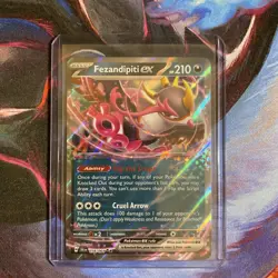 Pokemon Fezandipiti EX 038/064 Sv: Shrouded Fable Holo TCG Card English - Image 3