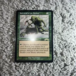 Magic The Gathering MTG TCG Survival of the Fittest Exodus Rare LP 129/143 - Image 1