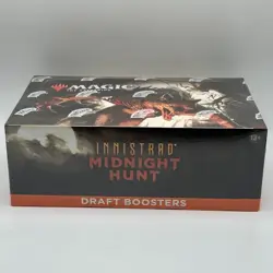 Magic the Gathering MTG INNISTRAD MIDNIGHT HUNT Draft Booster Box Factory Sealed - Image 1