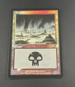 MTG - Swamp (347) - 7th Edition - Foil - LP - Magic the Gathering - Image 1
