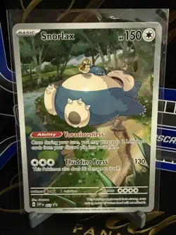 Snorlax SVP 051 Pokemon TCG Scarlet & Violet Black Star Promos Full Art 151 Holo - Image 3