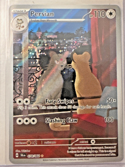 Pokemon - Persian Shrouded Fable 078/064 Holo Illustration Rare Mint Condition - Image 1