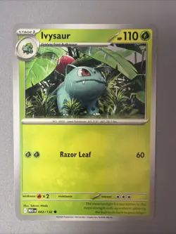 Pokemon TCG * Mega Evolution * 2/132 Ivysaur Common * FRESH PK - Image 1