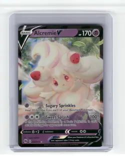 Alcremie V Champion's Path Ultra Rare,Holo Pokemon Near Mint or Better - Image 1