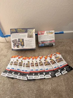Pokemon TCG Surging Sparks Sealed Lot – Booster Box + ETB + 11 Sleeved Blisters - Image 2