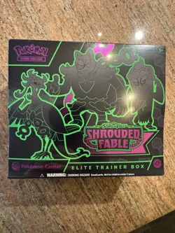 Pokemon Center TCG Shrouded Fable Elite Trainer Box Scarlet & Violet Sealed - Image 1
