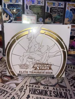 Sword & Shield - Brilliant Stars Elite Trainer Box ETB - Sealed New Pokemon - Image 1