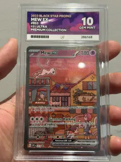 Pokemon Mew EX 053 TCG Black Star Promo UPC 151 Ace 10 *Perfect Subgrades* - Image 1