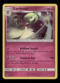 Pokemon TCG Pokemon Gardevoir Gardevoir Holo mp - Image 1