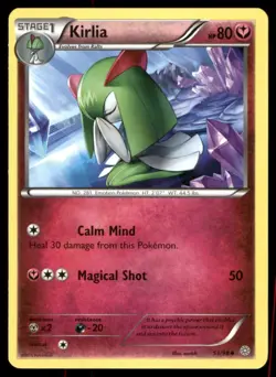 Pokemon TCG Pokemon Kirlia Kirlia Uncommon Regular - Image 1