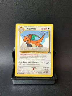 Pokemon Dragonite Black Star Promo 5 WOTC LP - Image 1