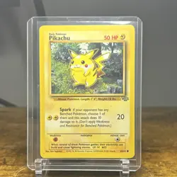 1999 Pikachu 1st Edition Jungle Set 60/64 Pokemon WoTC LP-MP - Image 3