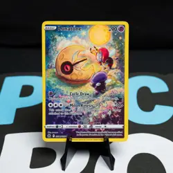 Lunatone GG11/GG70 Crown Zenith: Galarian Gallery Holo Pokemon Near Mint - Image 1