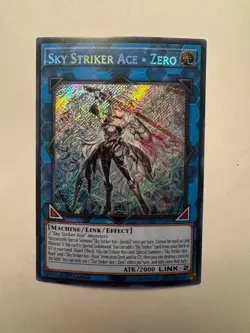 Sky Striker Ace = Zero Secret Rare Yugioh! DUAD-EN049 Near Mint! - Image 1