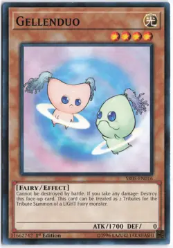 Yugioh - Gellenduo SR05-EN016 1st Edition - Structure Deck: Wave of Light - Image 1