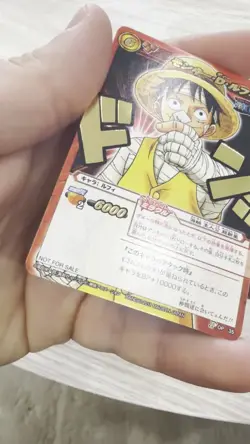 2011 Miracle Battle Carddass Promos #OP35 Monkey D. Luffy - Image 2