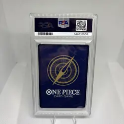 2025 ONE PIECE OP13 058 CARRYING ON HIS WILL MONKEY D LUFFY TREASURE RARE PSA 10 - Image 2